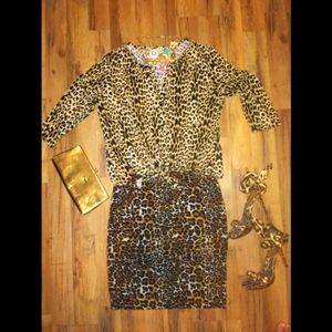 Jaclyn Smith Leopard Top